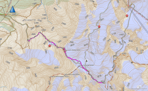 Goute route Mont Blanc